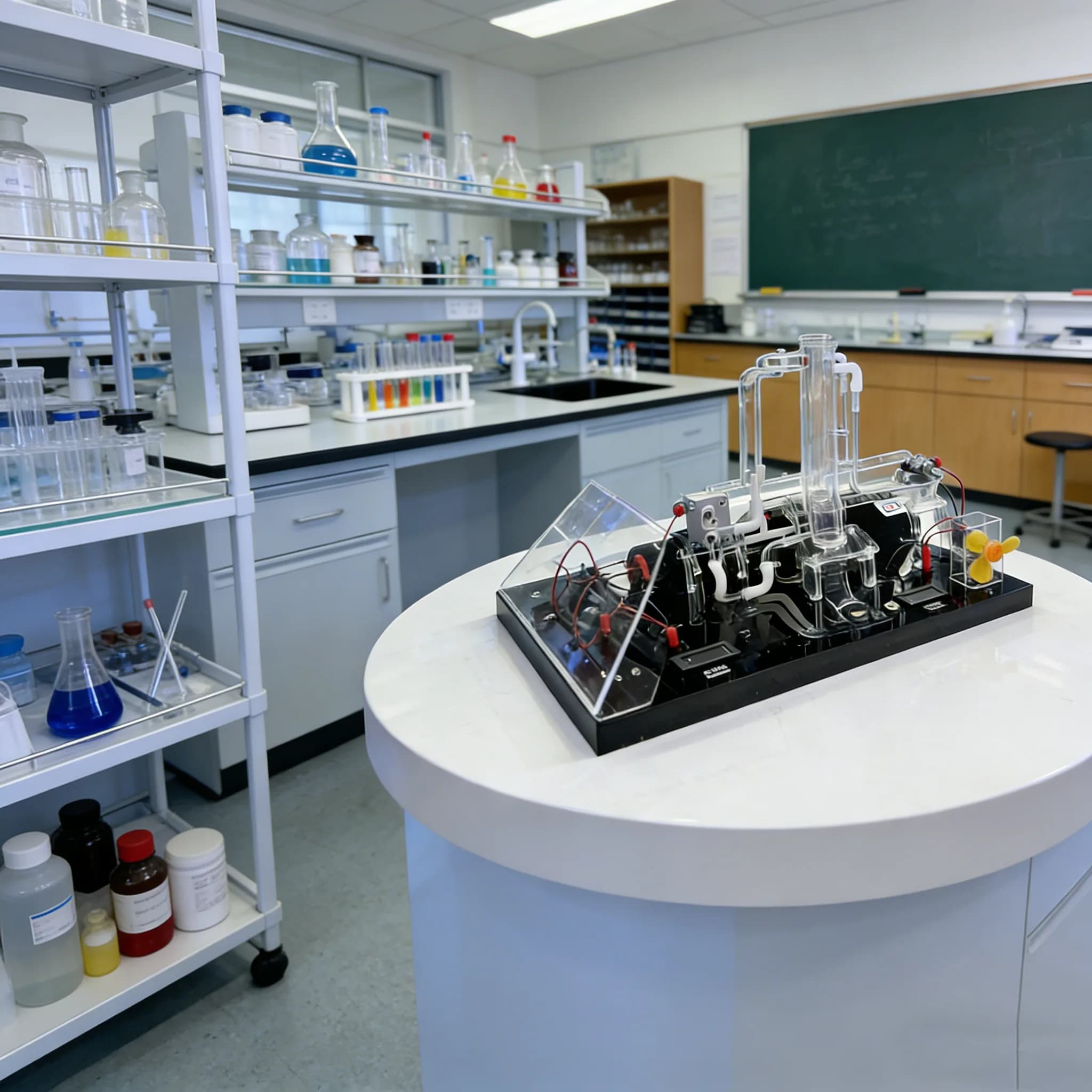 Photovoltaic Hydrogen Production Demonstration Teaching Unit HB-HT003
