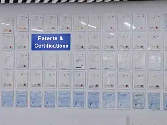 H2Byeast certificates, patents and standards documents