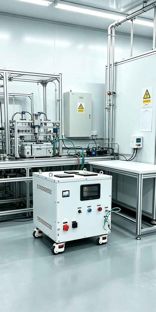 H2Byeast fuel cell testing hydrogen supply