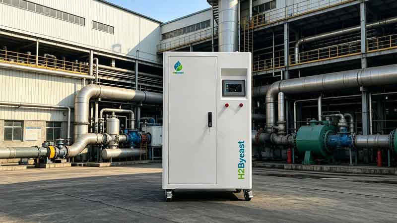 H2Byeast integrated PEM hydrogen generation system