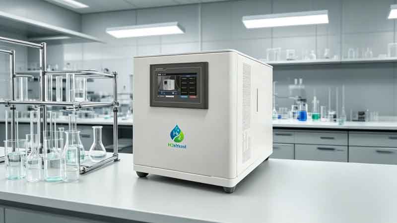 Small Scale Hydrogen Generator compact PEM electrolyzer for laboratory and pilot use